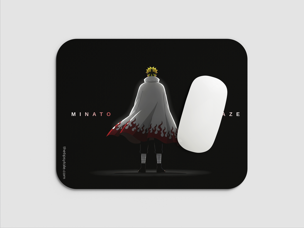 "MINATO NAMIKAZE - NARUTO" Mousepad Enhance Your Workspace with Style
