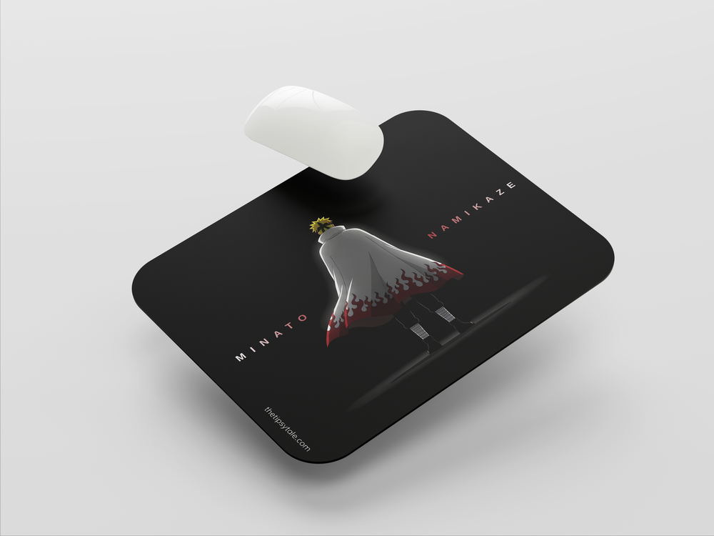 "MINATO NAMIKAZE - NARUTO" Mousepad Enhance Your Workspace with Style