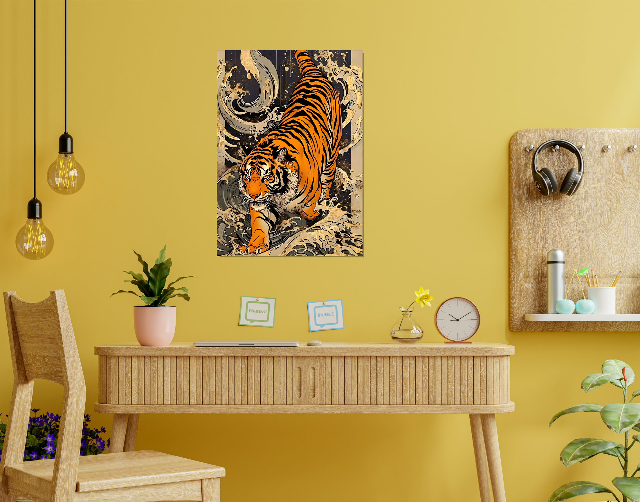 "RRR: TRIPLE WILD"- Shiny & Sturdy Metallic Poster  Art That Pops & Sticks
