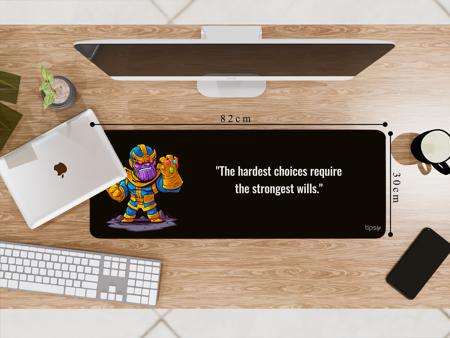 "Thanos" Gaming Mousepad Elevate Your Gaming Experience the Marvel Style