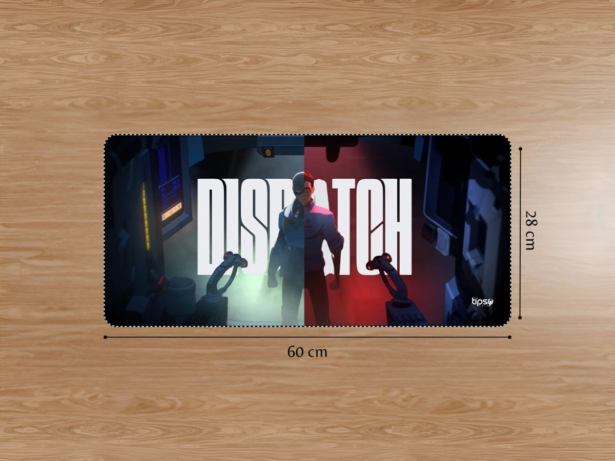 "DISPATCH" Gaming Mousepad Elevate Your Gaming Experience