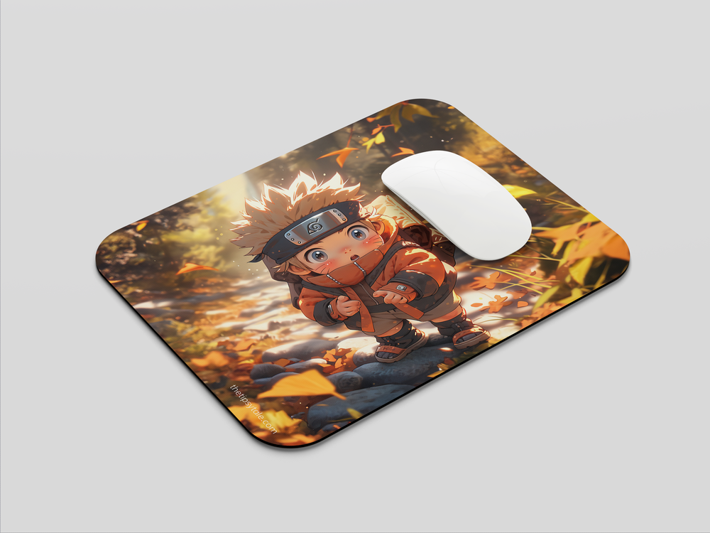 "NARUTO - CHUBBY VERSION" Mousepad Enhance Your Workspace with Style