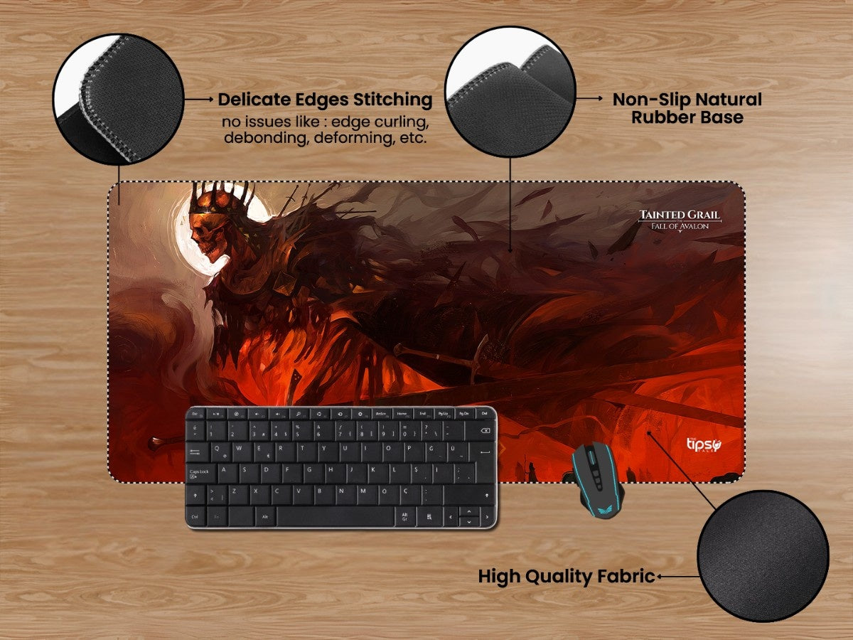 "TAINTED GRAIL - THE FALL OF AVALON" Gaming Mousepad Elevate Your Gaming Experience