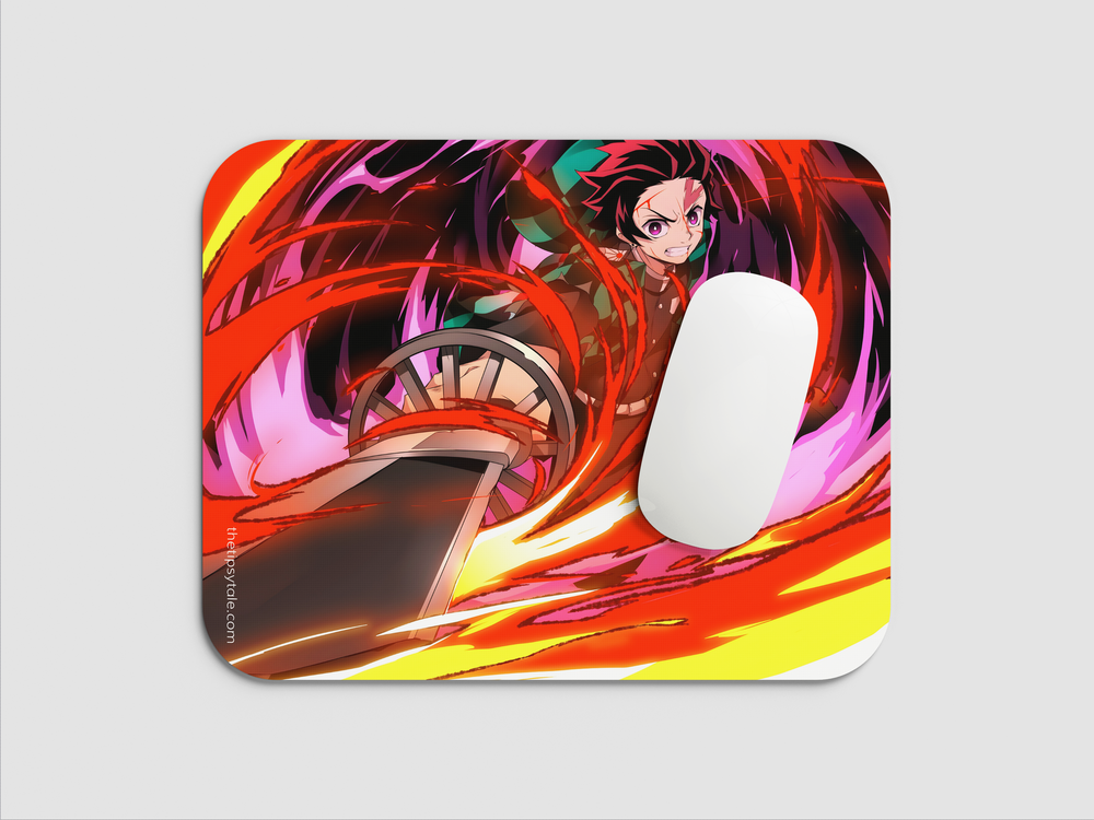 "TANJIRO - DEMON SLAYER" Mousepad Enhance Your Workspace with Style