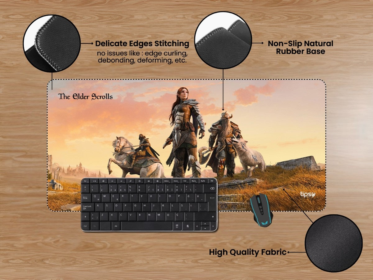 "THE ELDER SCROLLS" Gaming Mousepad Elevate Your Gaming Experience