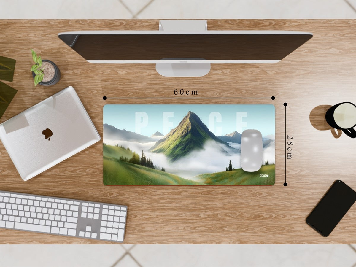 "VERDANT SILENCE" Gaming Mousepad Elevate Your Gaming Experience