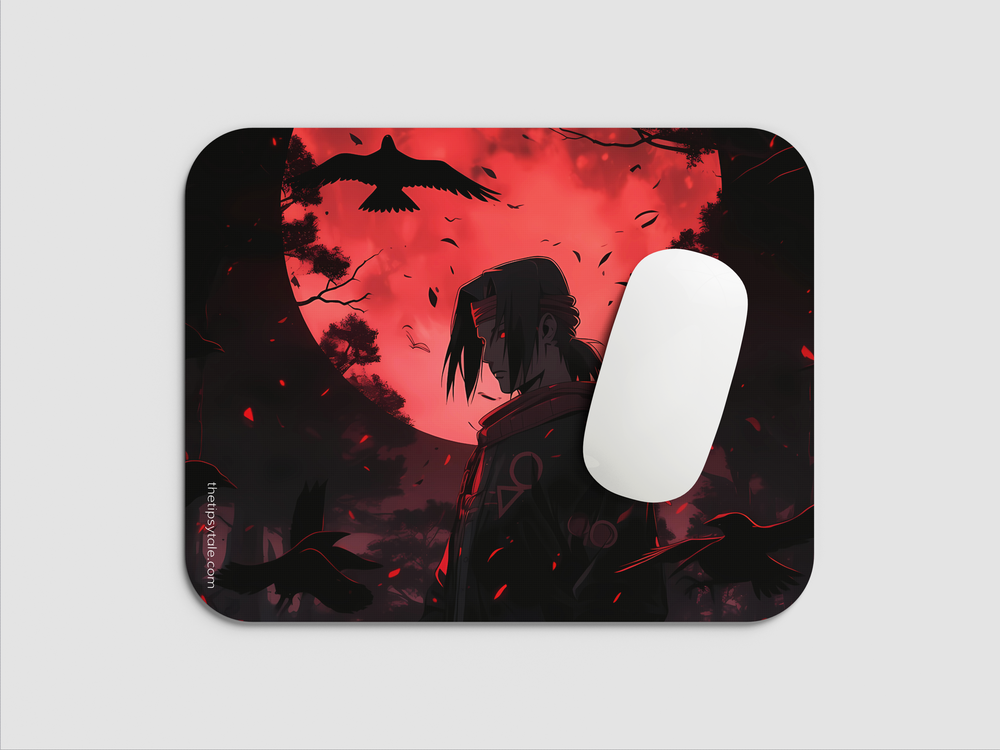 "ITACHI UCHIHA -MANGA SERIES" Mousepad Enhance Your Workspace with Style