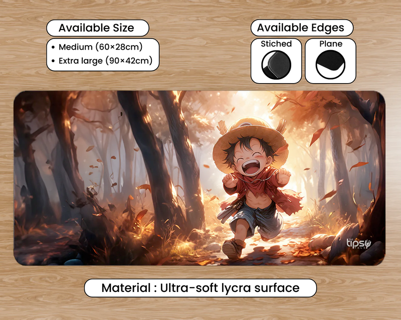 A Gift That Matches Their Energy - Anime Vibe- Poster + Deskmat + Laptop Sleeves  (COMBO)