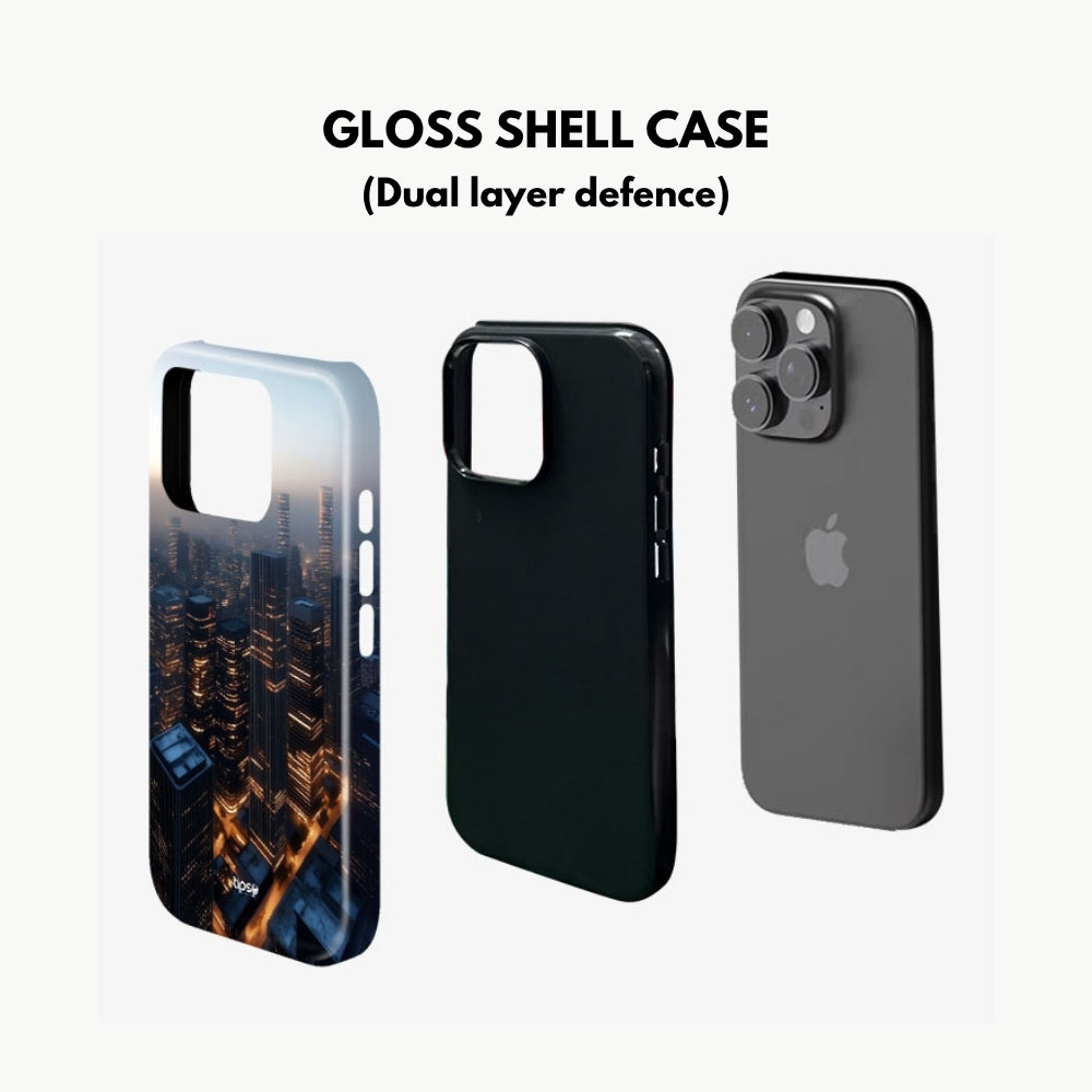 "Amber Metropolis" -Mobile Covers Shock Resistant, Slim & Stylish Cases