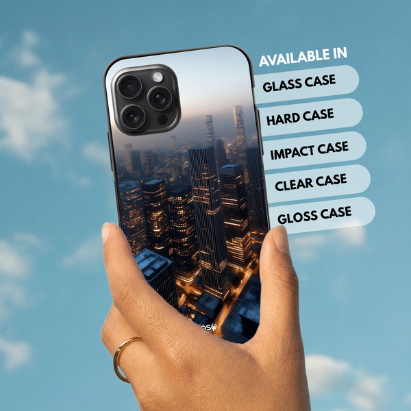 "Amber Metropolis" -Mobile Covers Shock Resistant, Slim & Stylish Cases