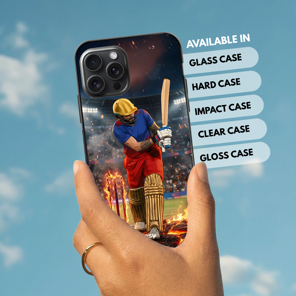 "GOAT - VIRAT KOHLI" -Mobile Covers Shock Resistant, Slim & Stylish Cases