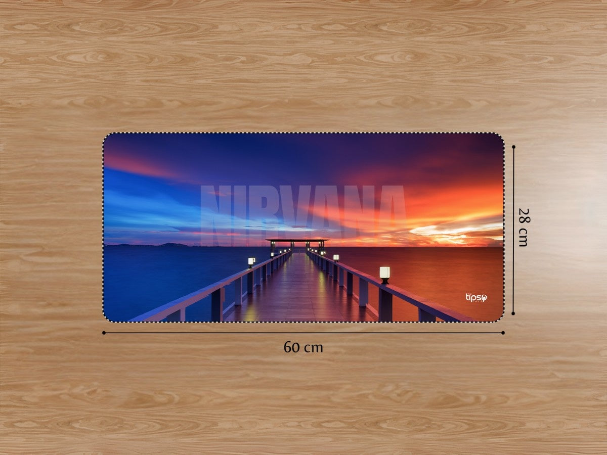 "NIRVANA" Gaming Mousepad Elevate Your Gaming Experience
