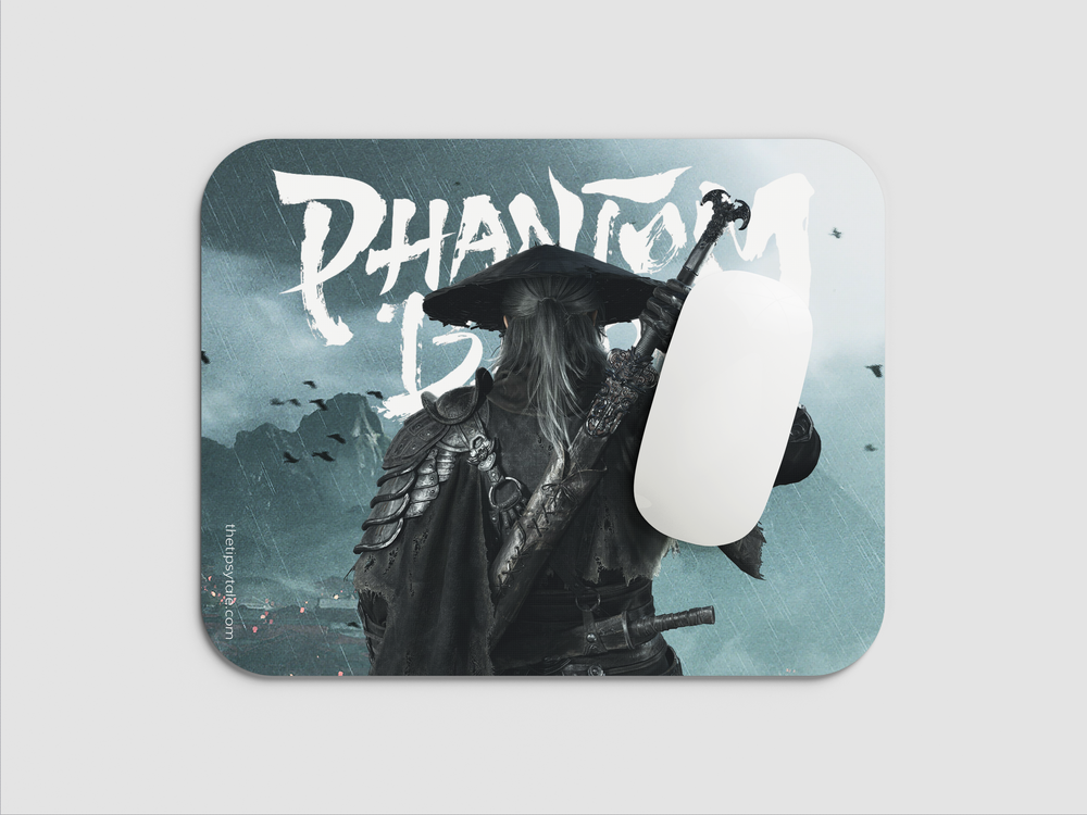 "PHANTOM BLADE" Mousepad Enhance Your Workspace with Style