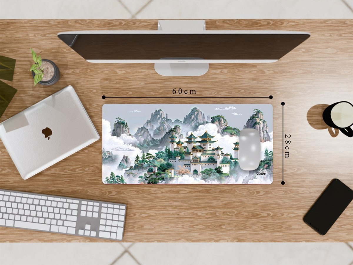 "CELESTIAL PAGODA" Gaming Mousepad Elevate Your Gaming Experience