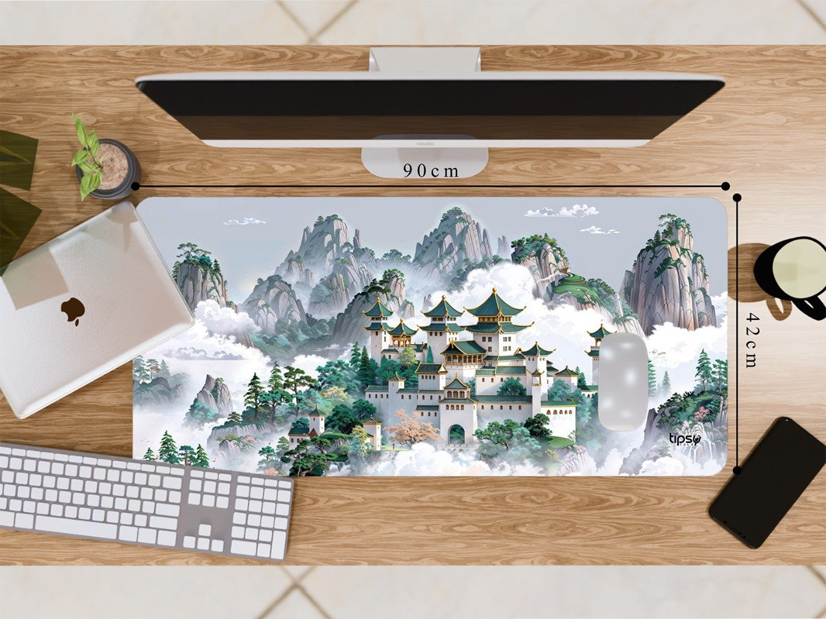 "CELESTIAL PAGODA" Gaming Mousepad Elevate Your Gaming Experience