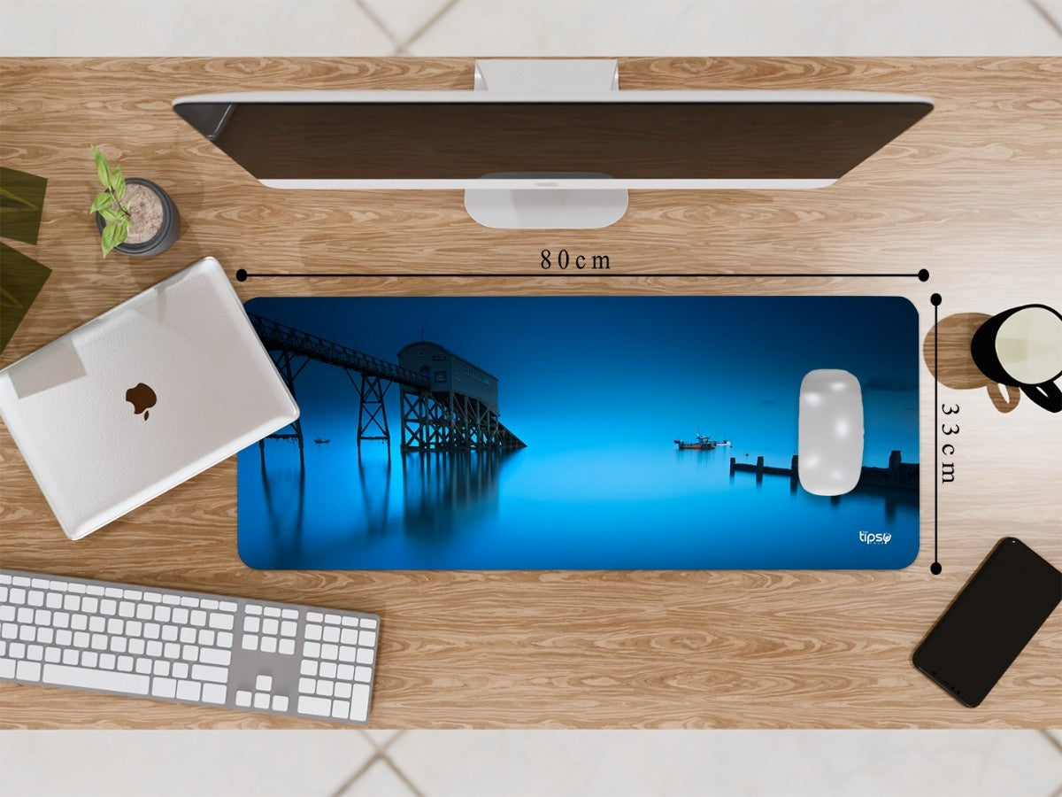 "THE BLUE HOUR" Gaming Mousepad Elevate Your Gaming Experience