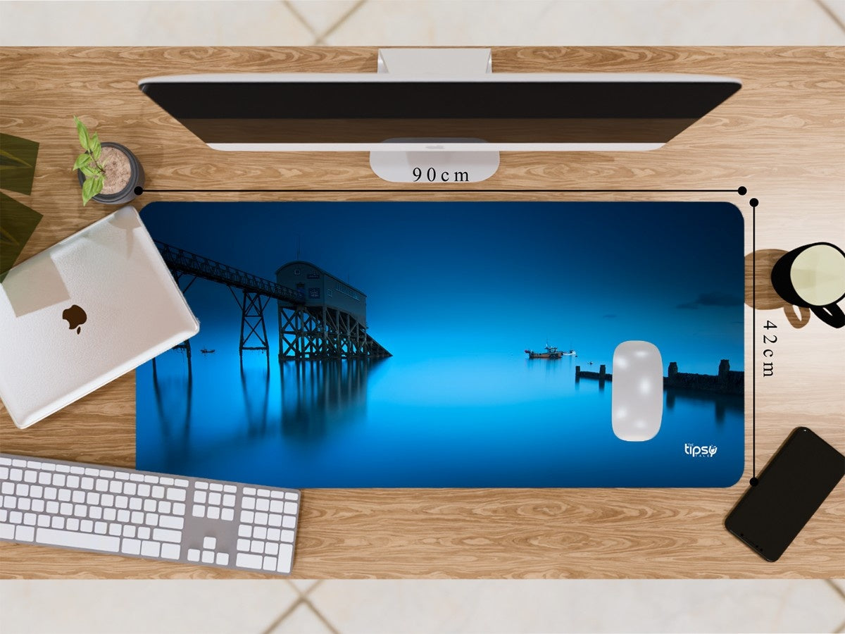"THE BLUE HOUR" Gaming Mousepad Elevate Your Gaming Experience
