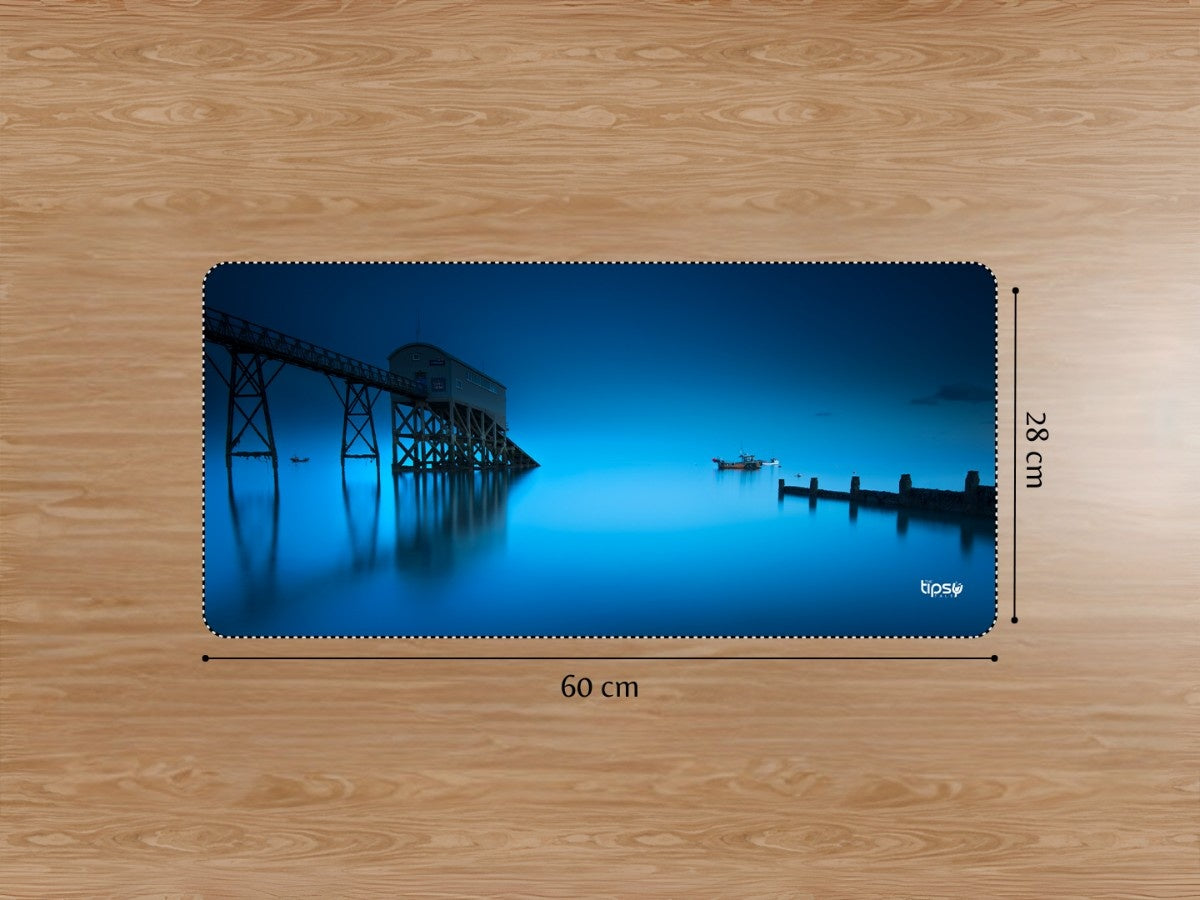 "THE BLUE HOUR" Gaming Mousepad Elevate Your Gaming Experience