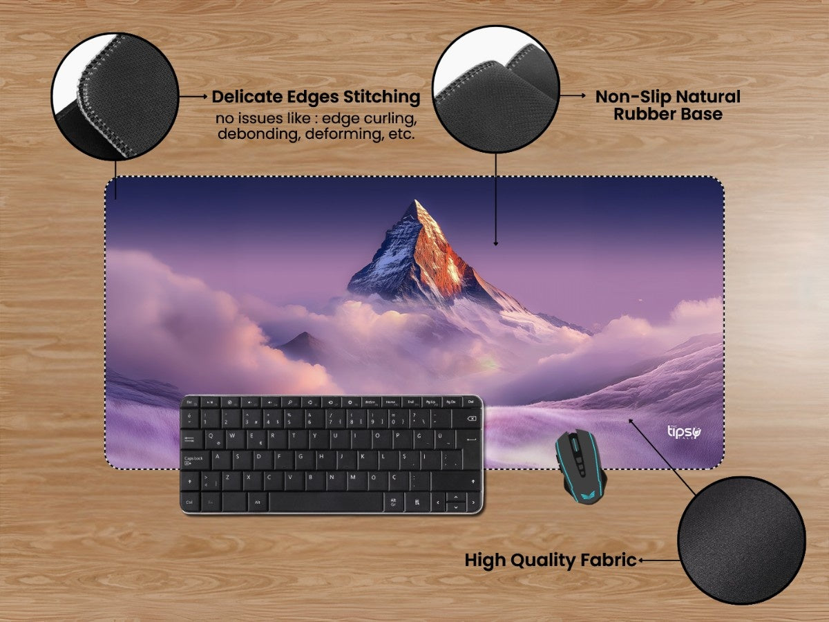 "LAVENDER DUSK" Gaming Mousepad Elevate Your Gaming Experience