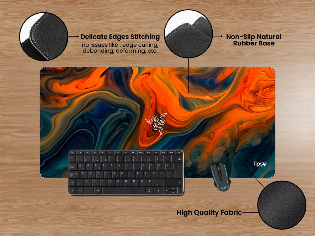 "VIPER'S KINETIC" Gaming Mousepad Elevate Your Gaming Experience