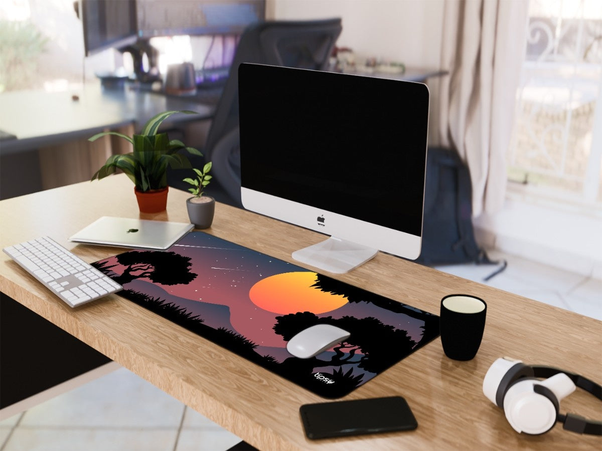 "SPOOKY NIGHT FOREST" Gaming Mousepad Elevate Your Gaming Experience