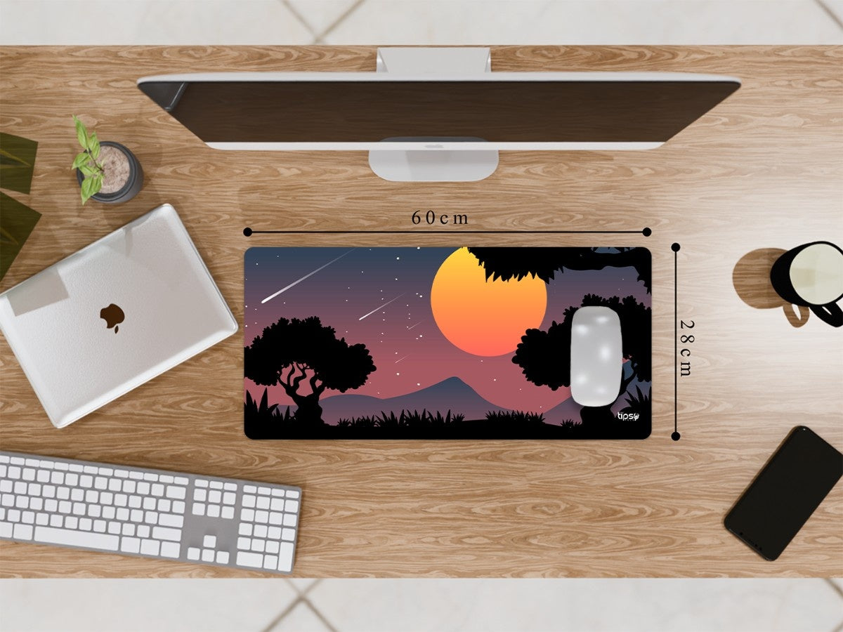 "SPOOKY NIGHT FOREST" Gaming Mousepad Elevate Your Gaming Experience