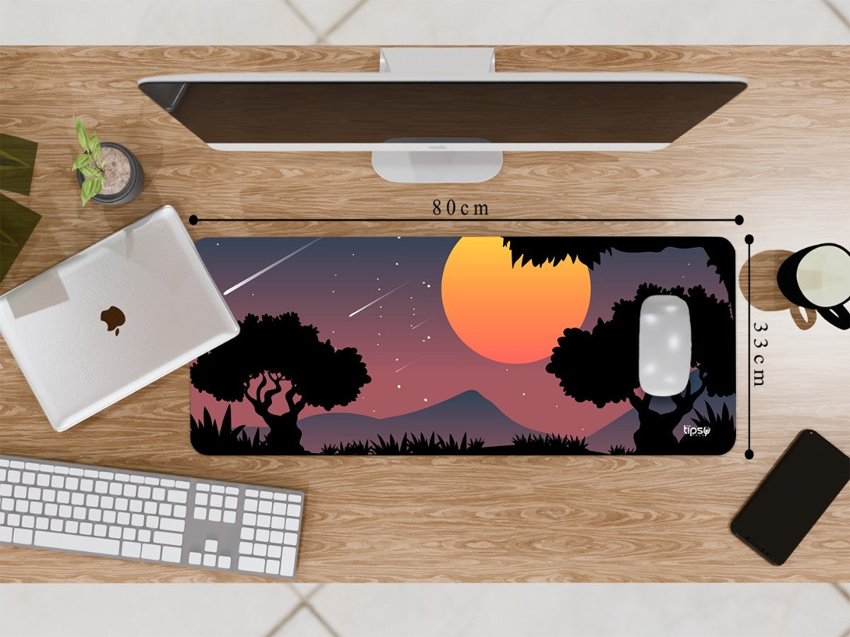 "SPOOKY NIGHT FOREST" Gaming Mousepad Elevate Your Gaming Experience