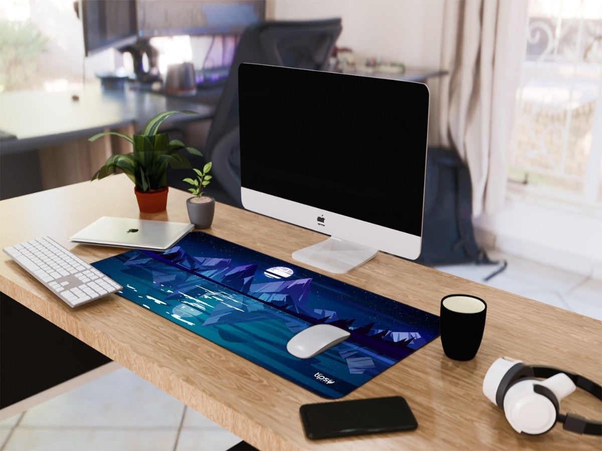 "NIGHT LANDSCAPE - NATURE" Gaming Mousepad Elevate Your Gaming Experience