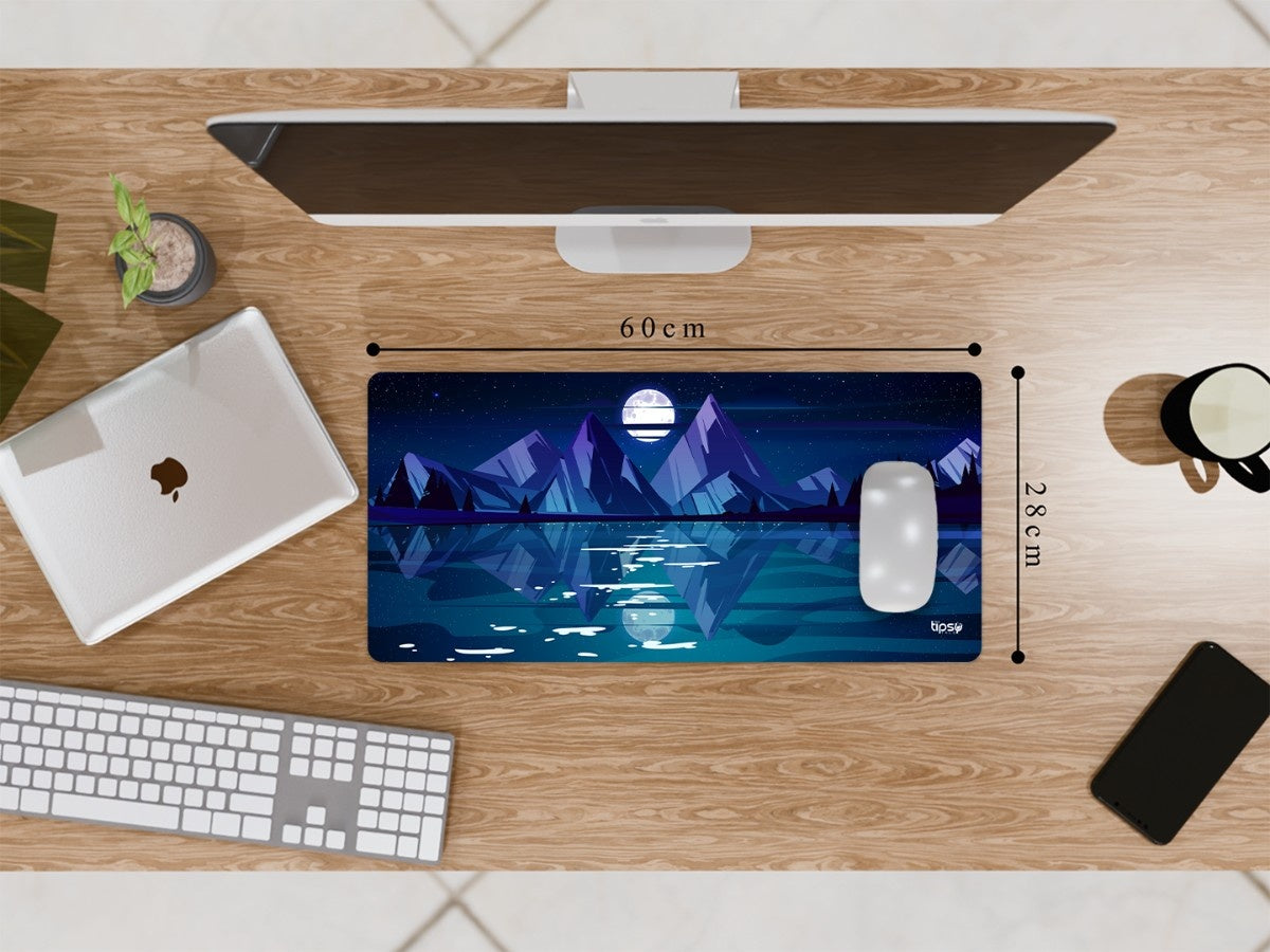 "NIGHT LANDSCAPE - NATURE" Gaming Mousepad Elevate Your Gaming Experience