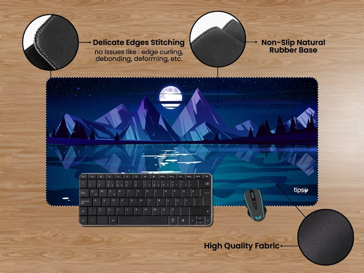 "NIGHT LANDSCAPE - NATURE" Gaming Mousepad Elevate Your Gaming Experience