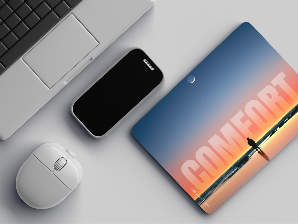 "COMFORT" Mousepad Enhance Your Workspace with Style