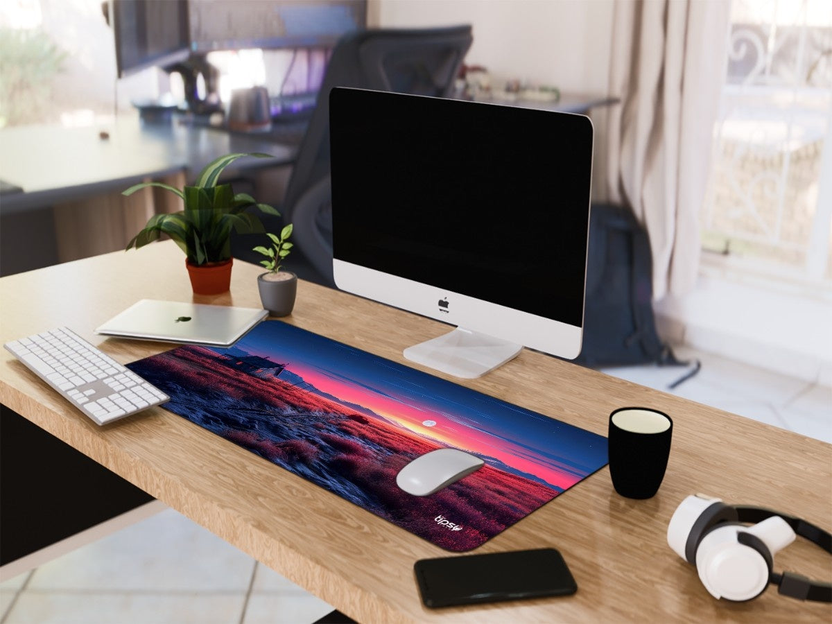"DESSERTED HOME- SUNSET" Gaming Mousepad Elevate Your Gaming Experience