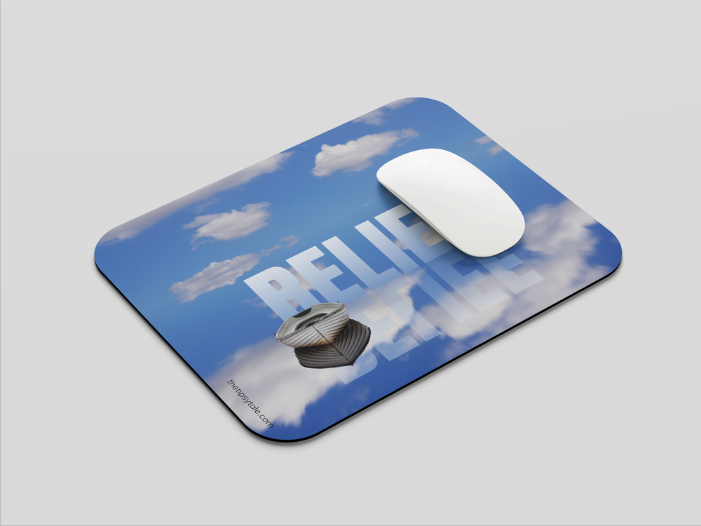 "RELIEF" Mousepad Enhance Your Workspace with Style