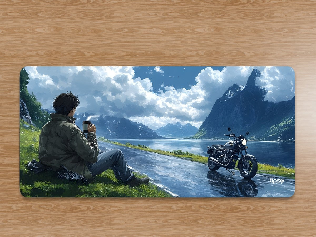 "MOUNTAIN RIDE SERENITY" Gaming Mousepad Elevate Your Gaming Experience