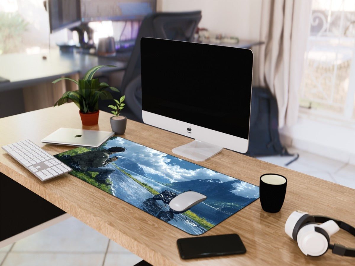 "MOUNTAIN RIDE SERENITY" Gaming Mousepad Elevate Your Gaming Experience