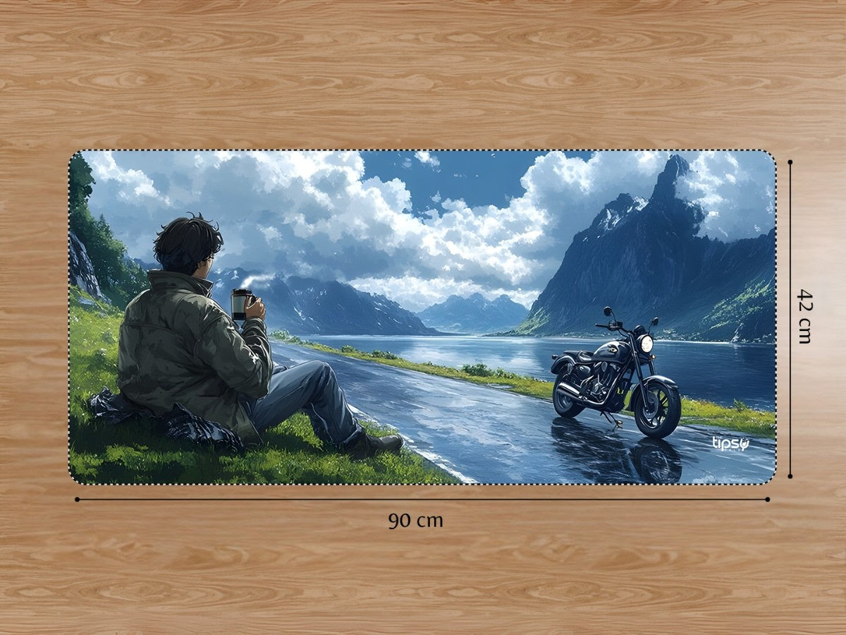 "MOUNTAIN RIDE SERENITY" Gaming Mousepad Elevate Your Gaming Experience