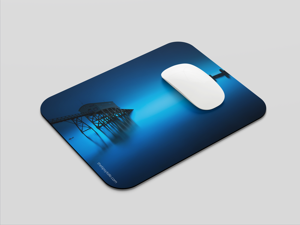 "THE BLUE HOUR" Mousepad Enhance Your Workspace with Style