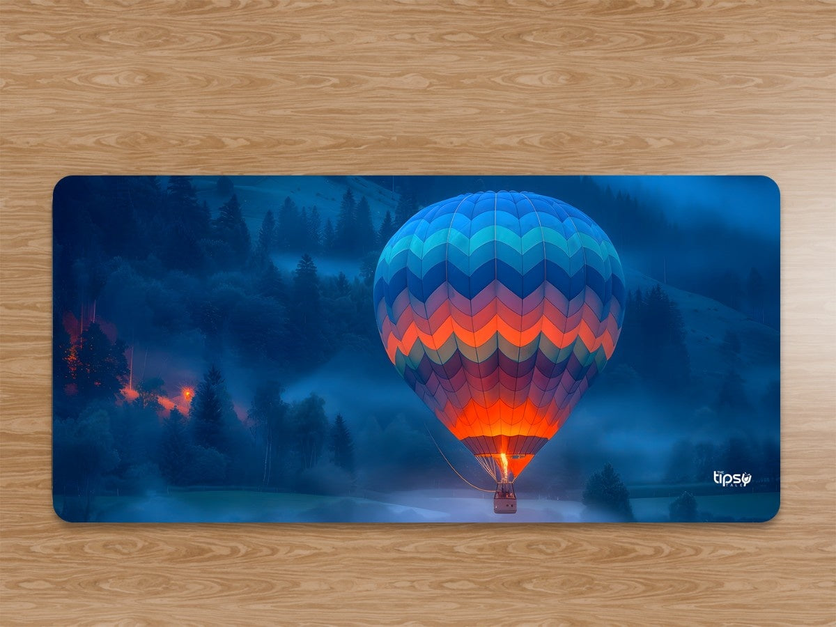 "MIDNIGHT GLOW BALLOON" Gaming Mousepad Elevate Your Gaming Experience