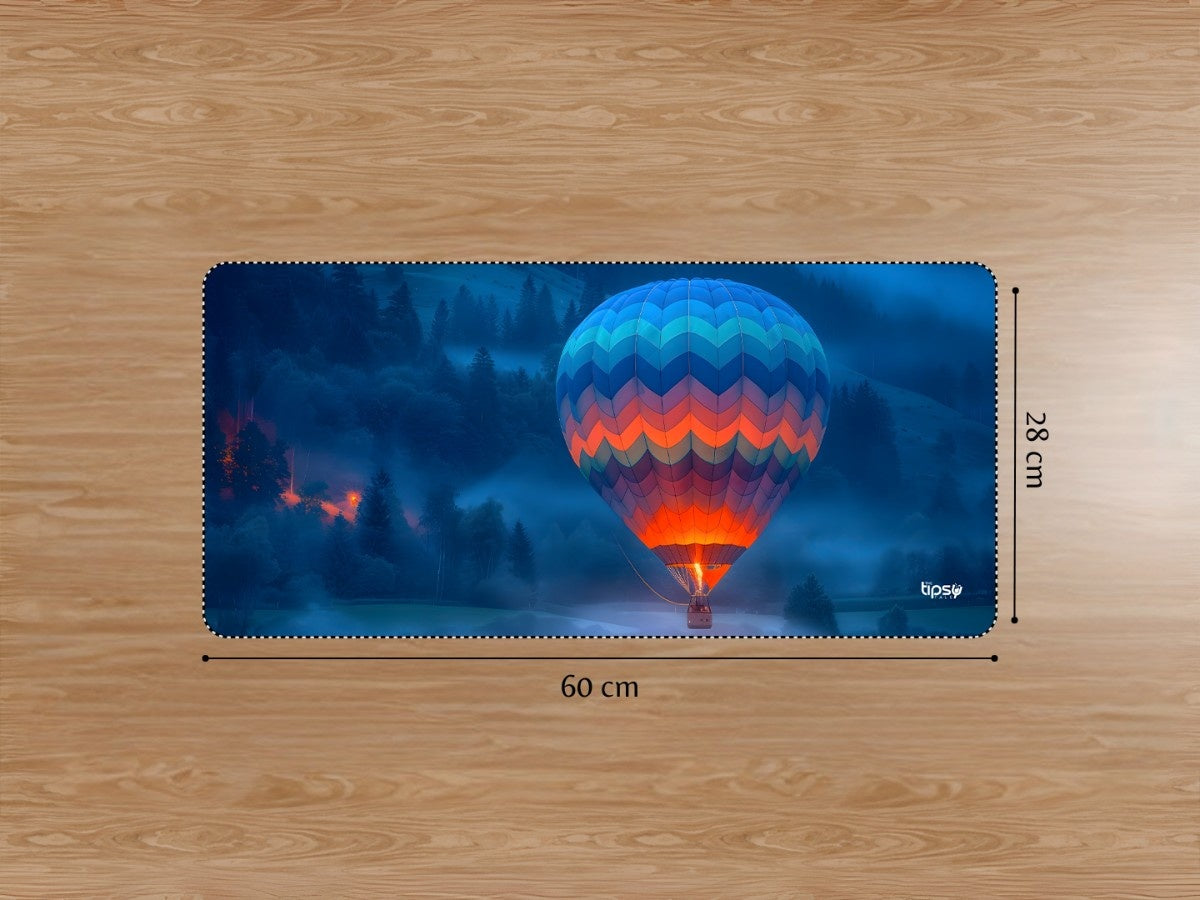 "MIDNIGHT GLOW BALLOON" Gaming Mousepad Elevate Your Gaming Experience