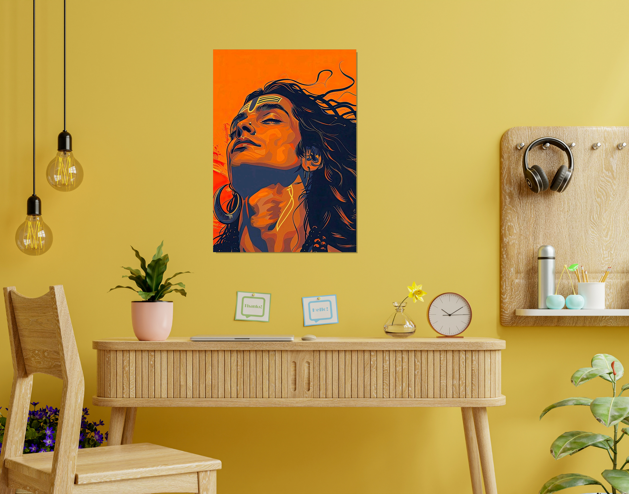 "Nammo Nammo Shiva"- Shiny & Sturdy Metallic Poster  Art That Pops & Sticks