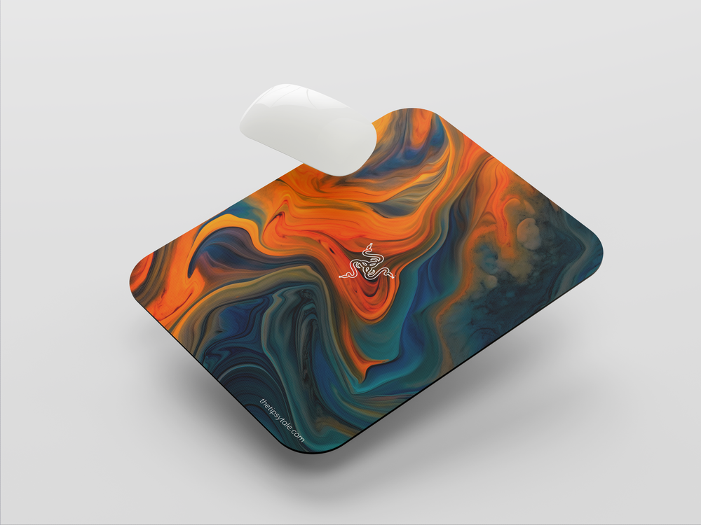"VIPER'S KINETIC" Mousepad Enhance Your Workspace with Style