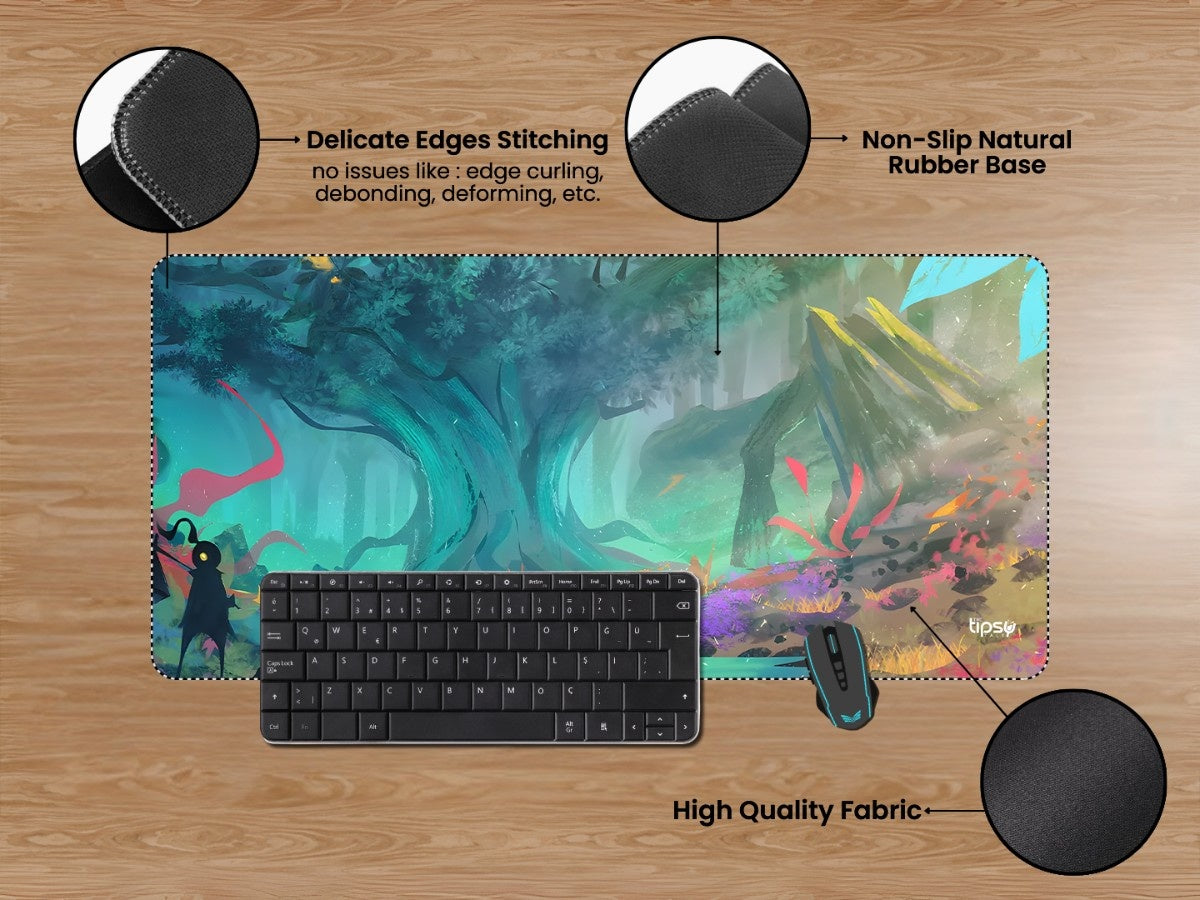 "LUMINA FOREST" Gaming Mousepad Elevate Your Gaming Experience