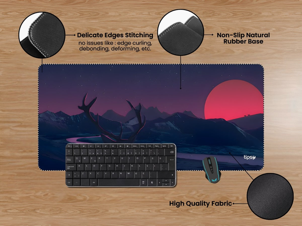 "SOLARIS SUNSET" Gaming Mousepad Elevate Your Gaming Experience