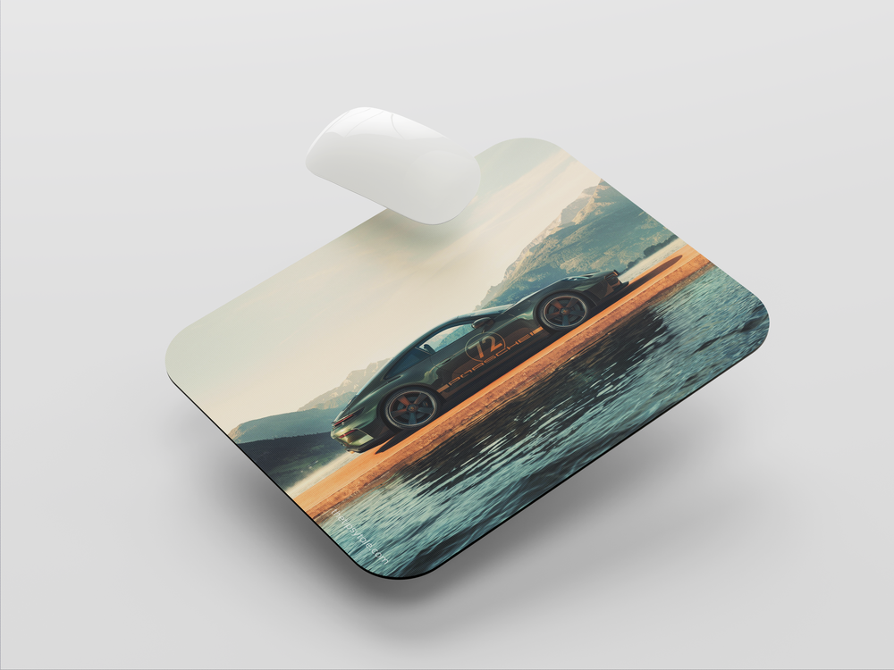 "PORSCHE 72" Mousepad Enhance Your Workspace with Style