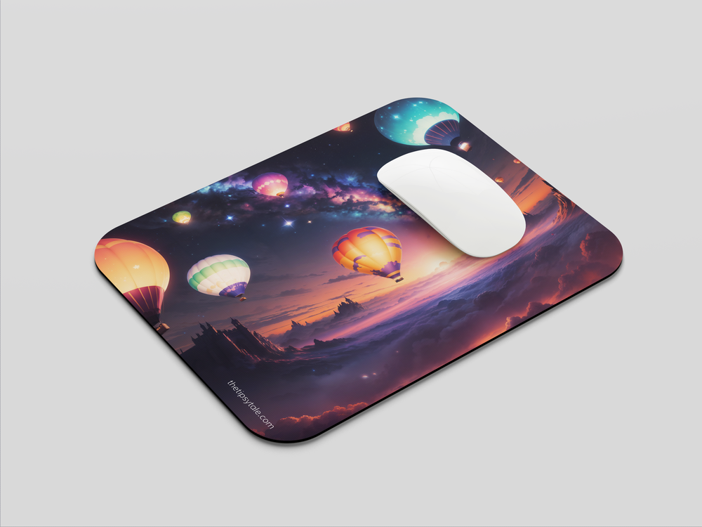 "CELESTIAL BALLOONS" Mousepad Enhance Your Workspace with Style
