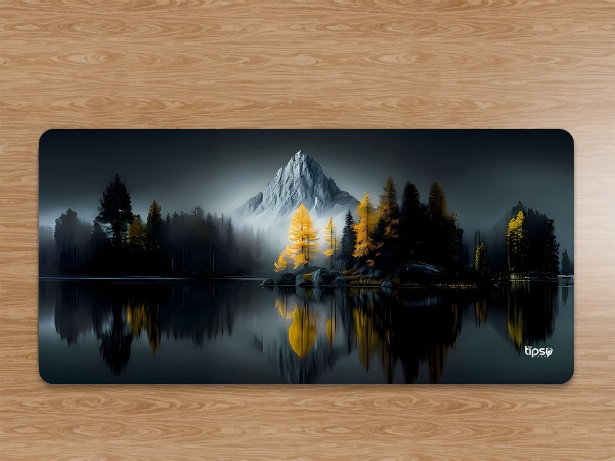 "GOLDEN SUMMIT REFLECTION " Gaming Mousepad Elevate Your Gaming Experience
