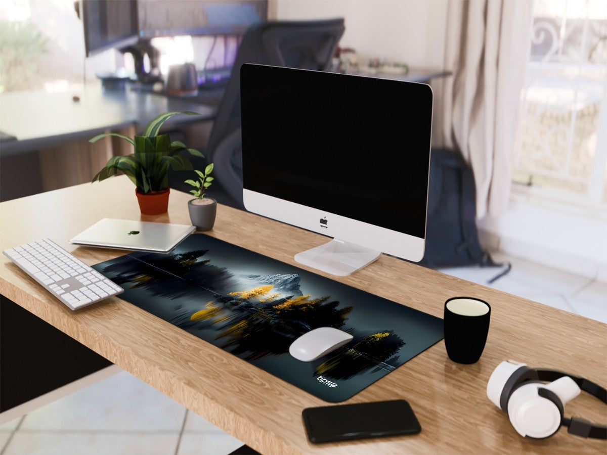 "GOLDEN SUMMIT REFLECTION " Gaming Mousepad Elevate Your Gaming Experience
