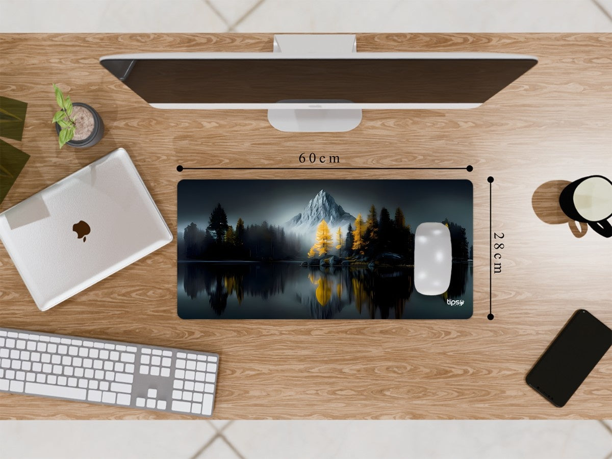 "GOLDEN SUMMIT REFLECTION " Gaming Mousepad Elevate Your Gaming Experience
