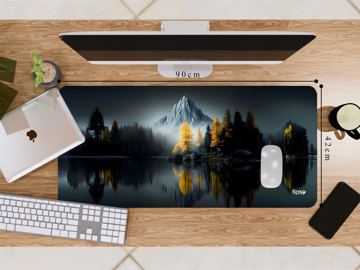 "GOLDEN SUMMIT REFLECTION " Gaming Mousepad Elevate Your Gaming Experience