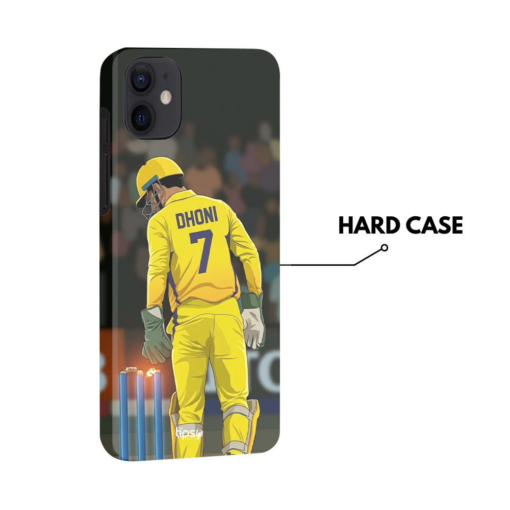 "CRICKET FANBASE J7: MAHENDRA SINGH DHONI" -Mobile Covers Shock Resistant, Slim & Stylish Cases